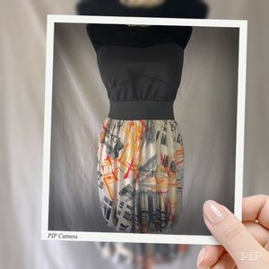 ✨EUC Cute Strapless dress by Rainbow. Size XL.